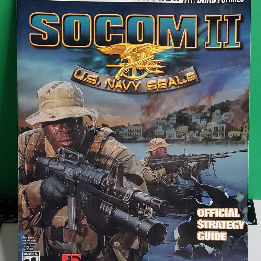SOCOM II: U.S. Navy SEALs Strategy Guide - Black & Gold